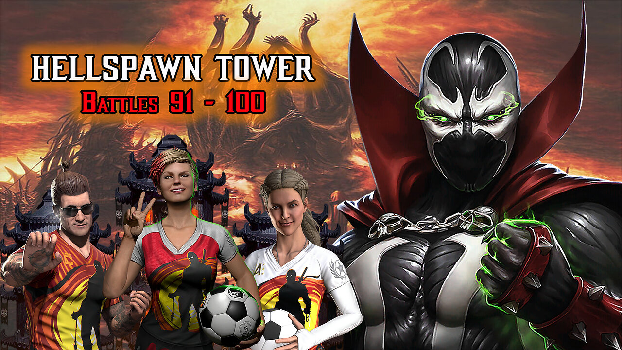 MK Mobile. HELLSPAWN Tower - Battles 91 - 100