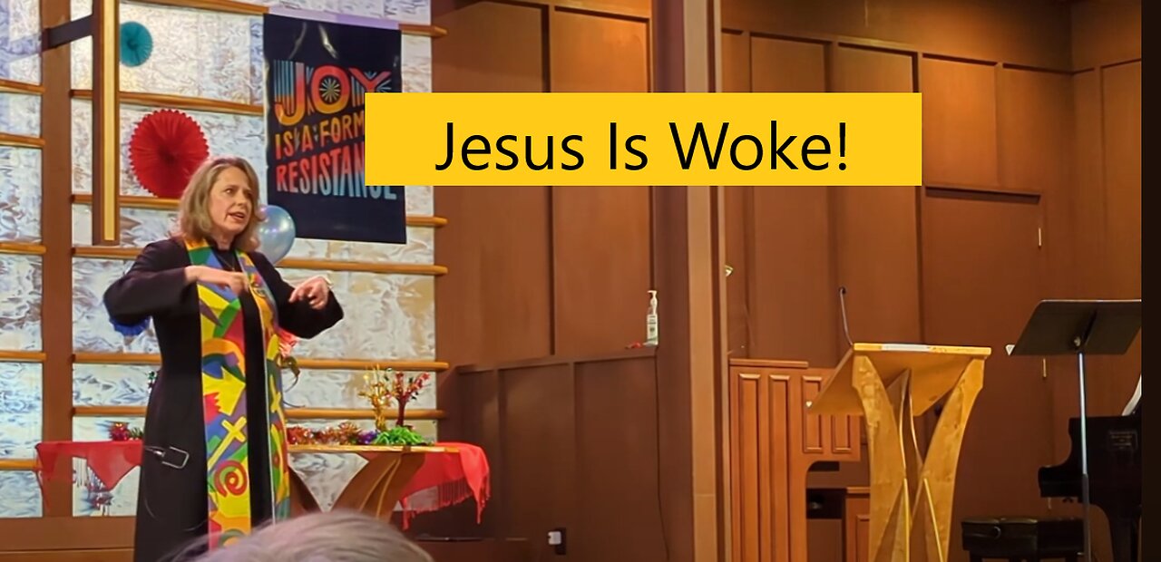 WOKE UMC Pastor says "Jesus Is Woke, Terrorist, and Communist" #unitedmethodistchurch