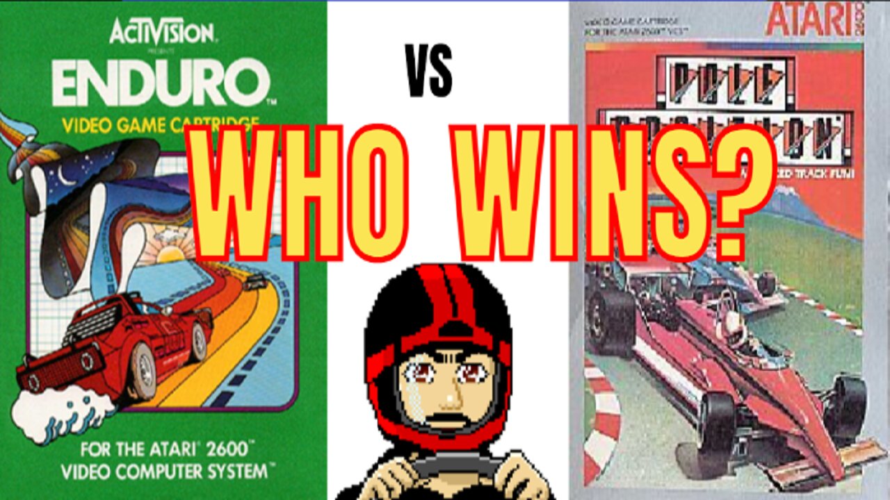 Enduro vs Pole Position Atari 2600