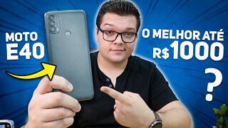 OFERECE MUITO PELO PREÇO? MOTO E40 VALE MESMO A PENA?