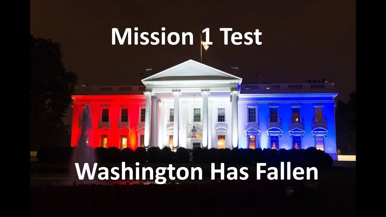 Washington Has Fallen - Mission #1 Test - Minecraft Bedrock