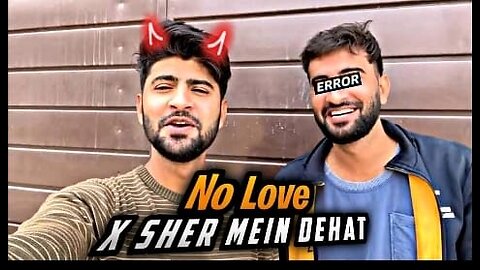 No Love X Shehar Mein Dehat | Turab and Sibtain | edited by : MBENTERTAINMENT