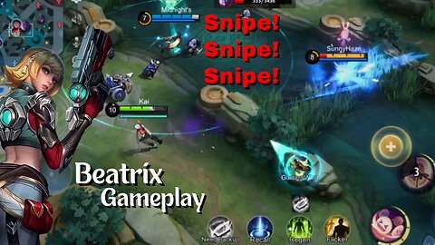 Beatrix Gameplay || Mobile Legends Bang Bang