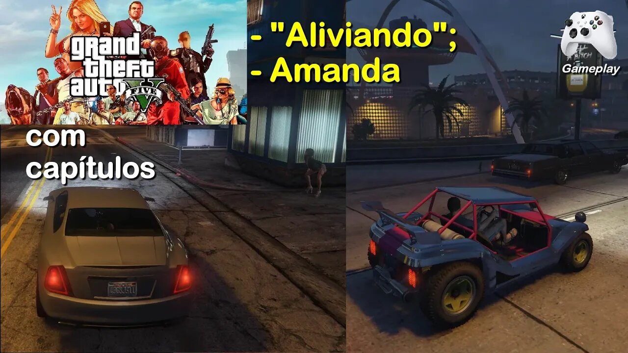 GTA 5 Um "alívio" para Michael; Socorrendo Amanda - Com capítulos