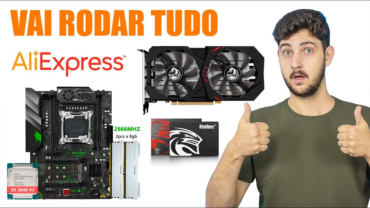 COMPRANDO MEU NOVO PC GAMER DO ALIEXPRESS