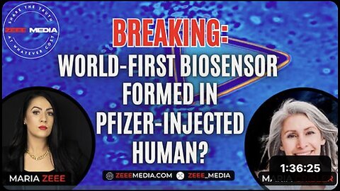 BREAKING: World-First Biosensor Formed in Pfizer-Injected Human? Maria Crisler
