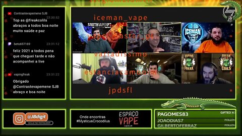 [PT] #Vaping #105 - Esplanada do Vapor com JB e Amigos - A primeira do ano 2021....