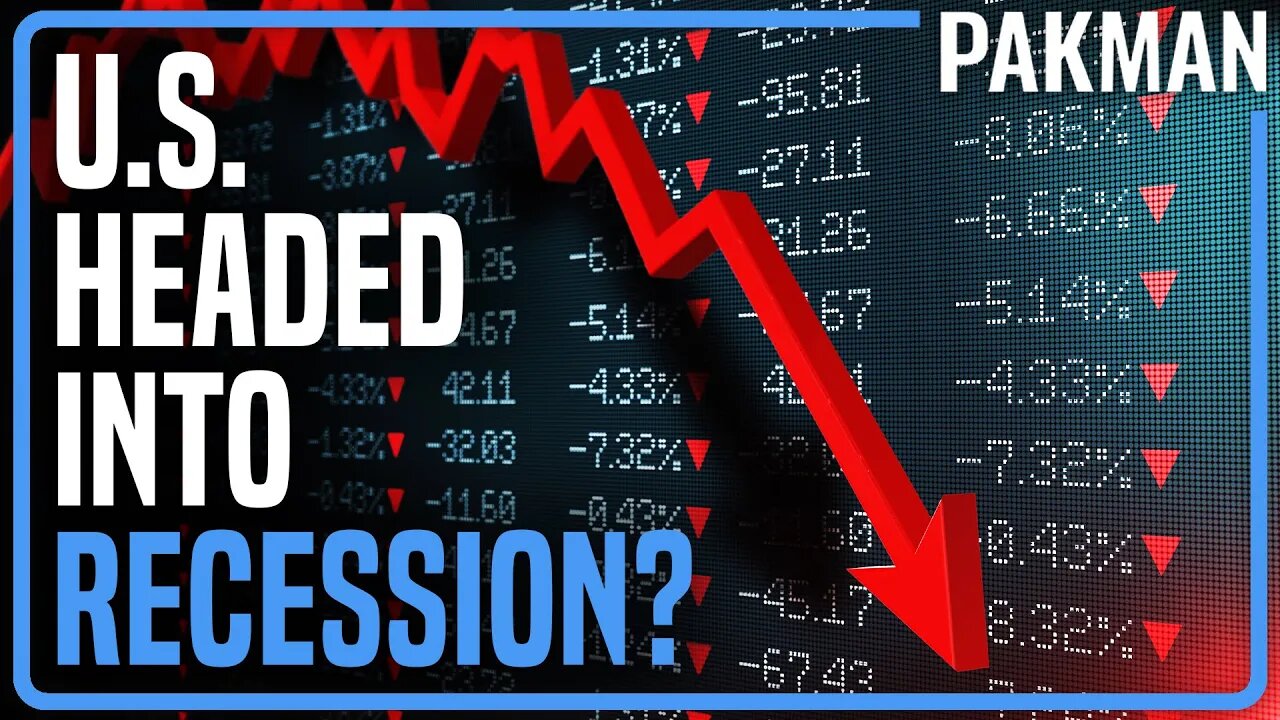 GDP FALLS for 2nd Quarter in a Row, Recession Fears