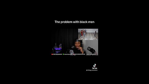 The problem with black men