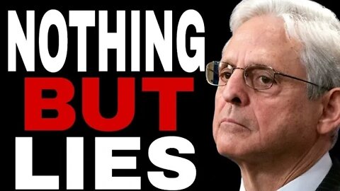 MERRICK GARLAND DOJ BUSTED USING A BOGUS FILING AGAINST TRUMP