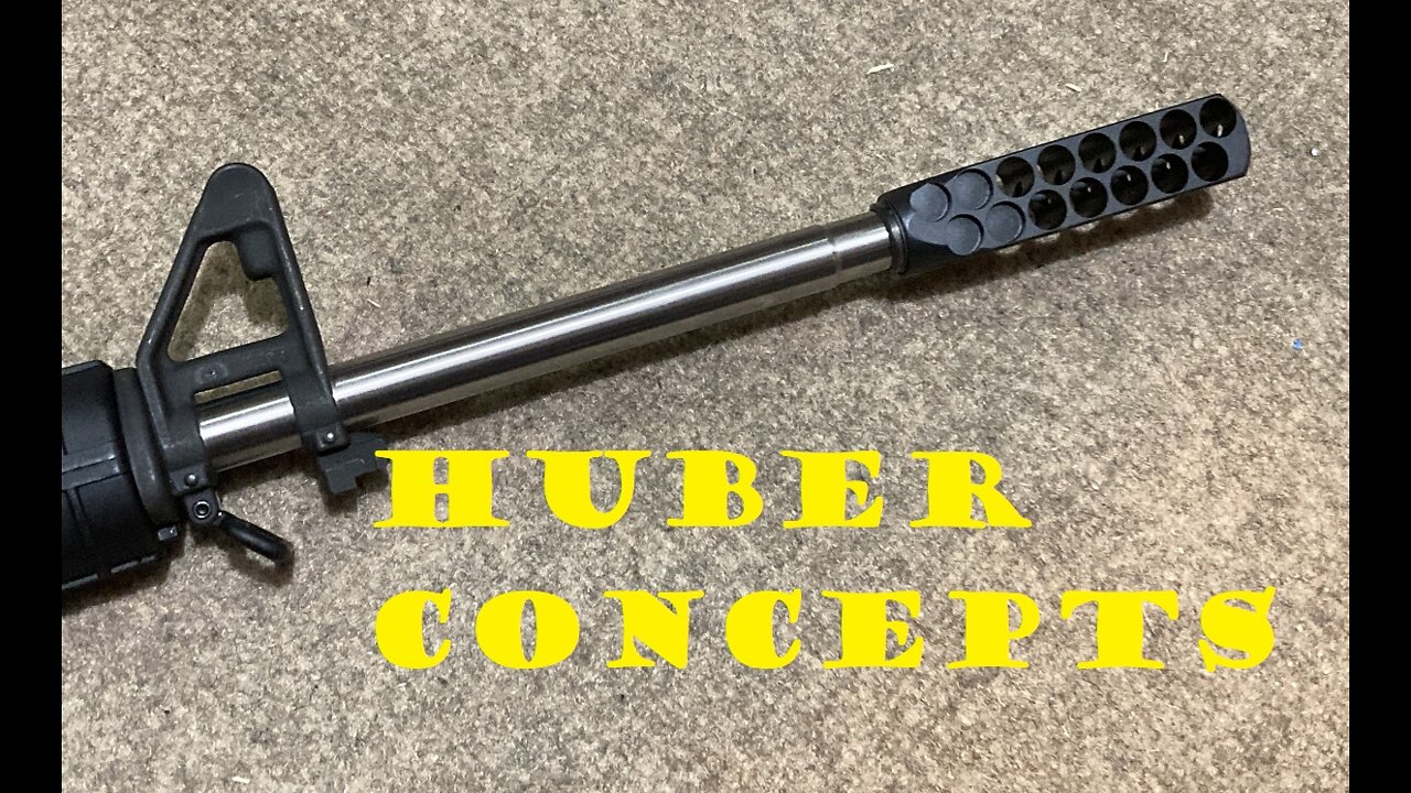 Installing and testing the Huber Concepts muzzle brake