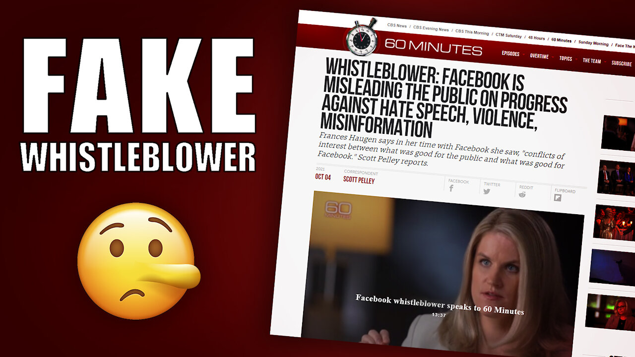 This "Facebook Whistleblower" Is Anything But A "Whistleblower"