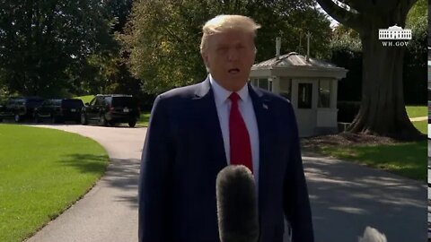 09/30/20: President Trump Delivers Remarks Upon Departure