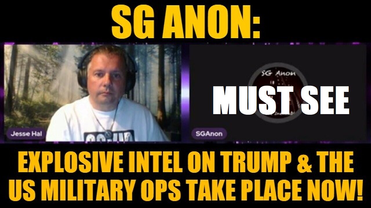 SG Anon: Explosive Intel on Trump & the US Military Ops Take Place Now!