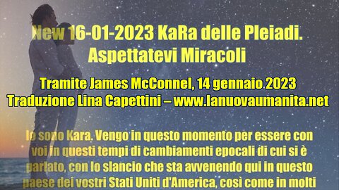 KaRa delle Pleiadi. Aspettatevi Miracoli
