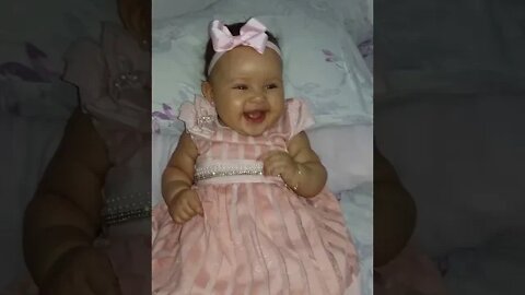 Linda bebê rindo muito - Beautiful baby laughing a lot - #shorts #linda #bebe #viral