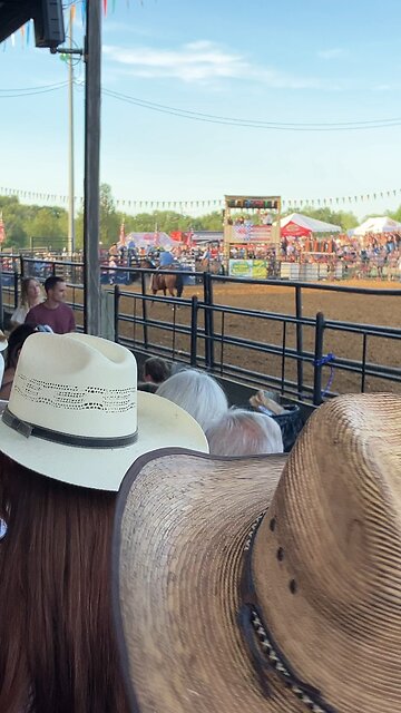 Bronc Ride at Rodeo