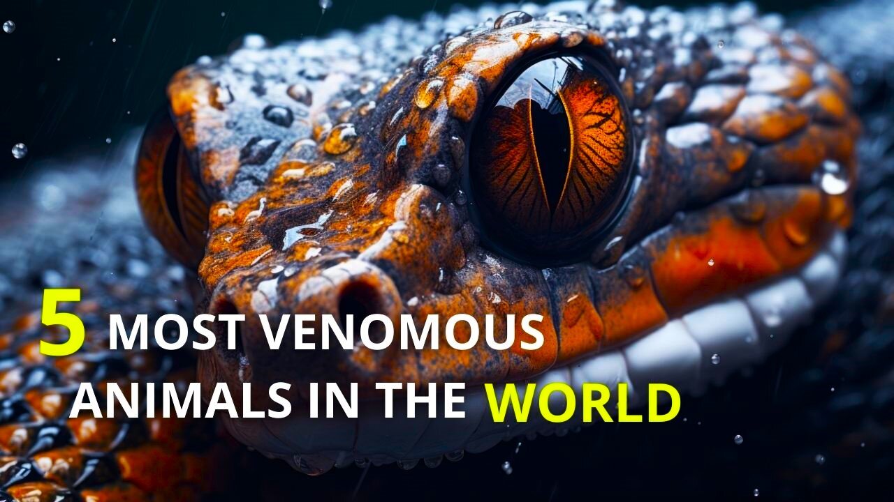 Top 5 Most Venomous Animals In The World