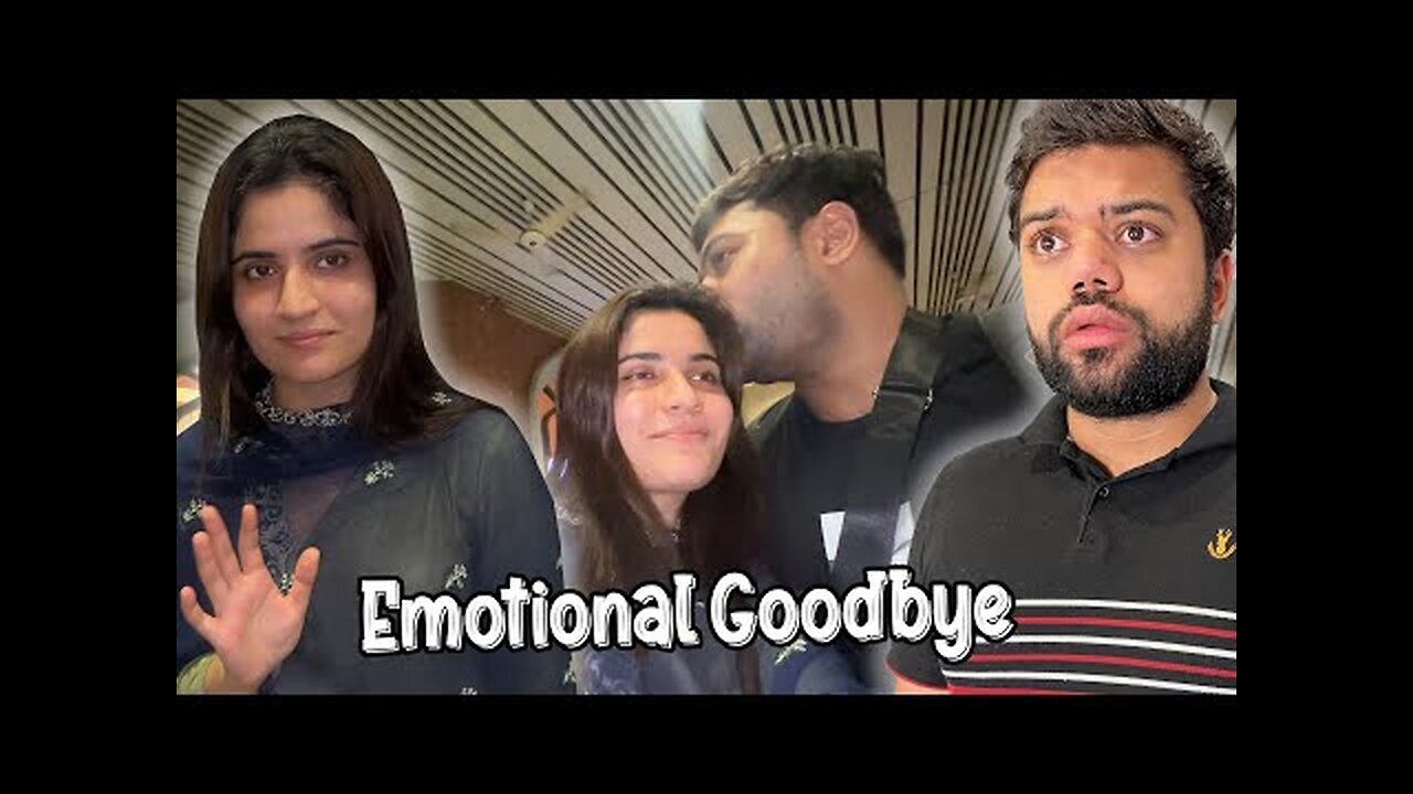 Shadi Ke Baad First Time Akele Travel Kiya 😭 _ Emotional Goodbye 💔 _ Bohot Miss Karun Ga ❤️