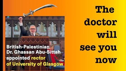 Why is this man working for the NHS?