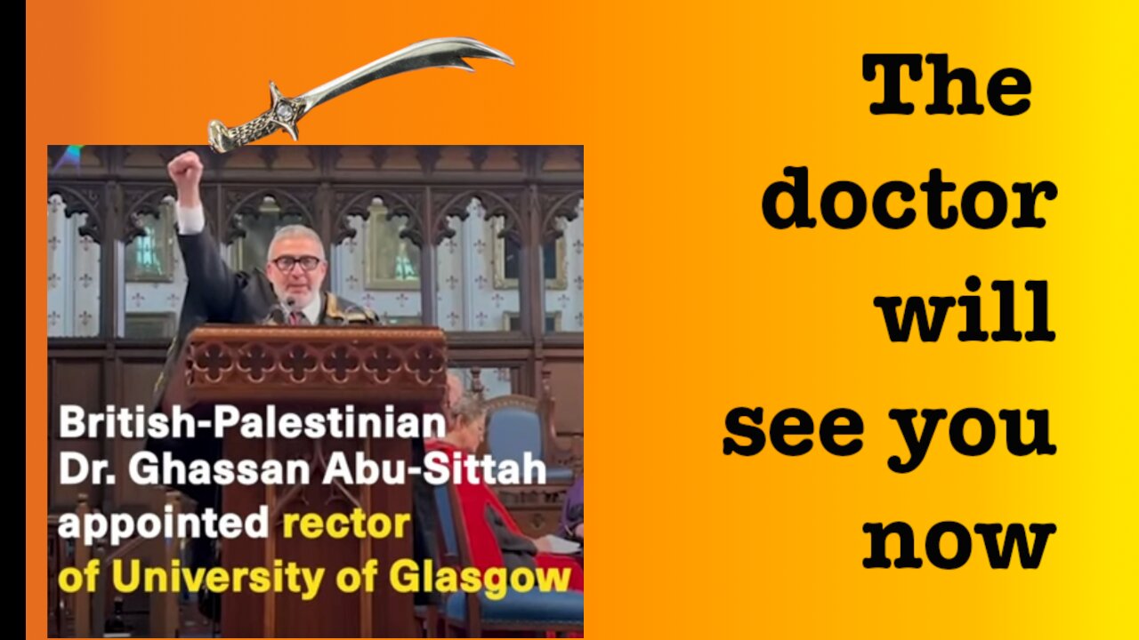 Why is this man working for the NHS?