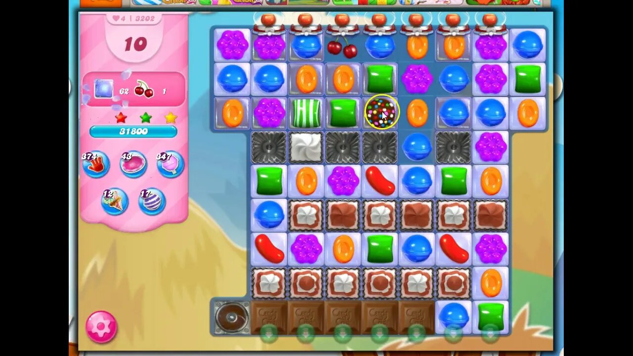 Candy Crush Level 3202 Talkthrough, 16 Moves 0 Boosters