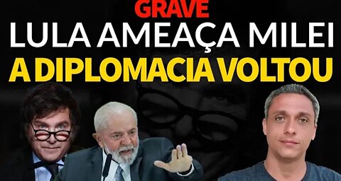 GRAVE! LULA usa Daniela Lima para ameaçar Milei após confirmação de presença em evento com Bolsonaro