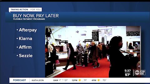 More national retailers offer 'buy now, pay later' programs to help with holiday shopping