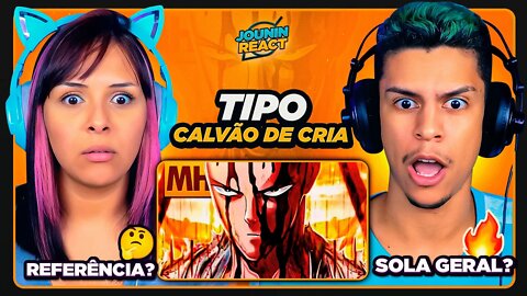 Tipo Saitama 👊 ( One Punch Man ) | Style Trap | Prod. Sidney Scaccio | [React em Casal] 🔥