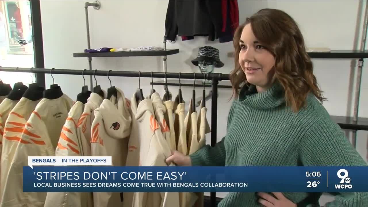 Cincinnati business sees dream come true with Bengals collab