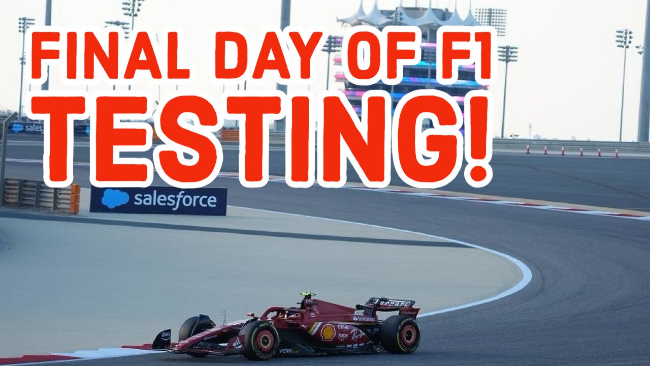 All the news coming out of the final day of testing: #f12024