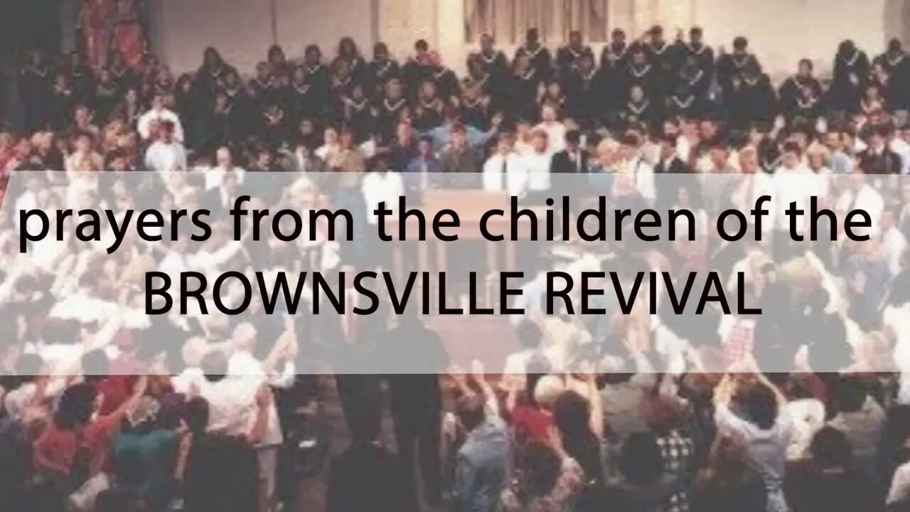 Children in the Brownsville Revival