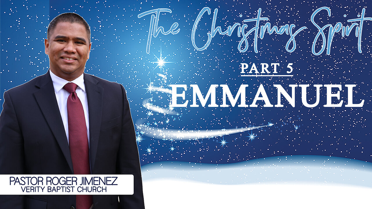 【 Emmanuel 】 Pastor Roger Jimenez