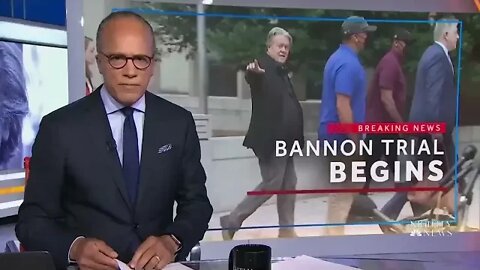 Bannon is free as a bird