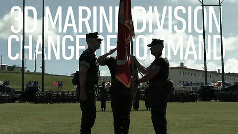 3D Marine Division Change of Command