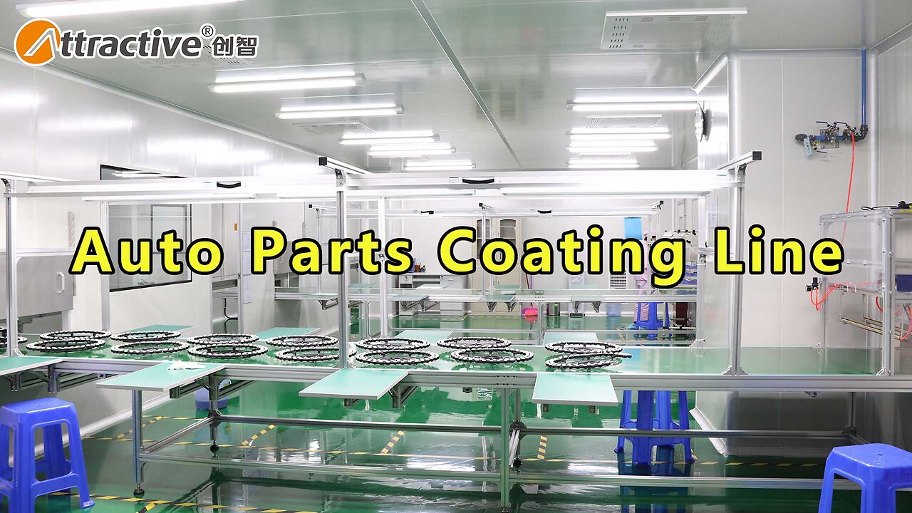 Auto Parts Dust-Free Coating Line