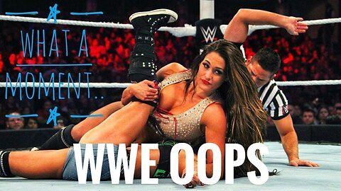 WWE Women Wrestler Oops Moments. On Restle 