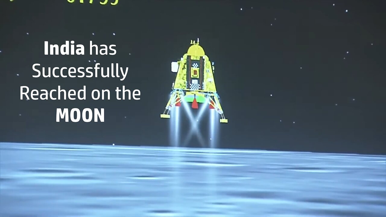 Chandrayaan-3 lands successfully on near the south pole of the moon