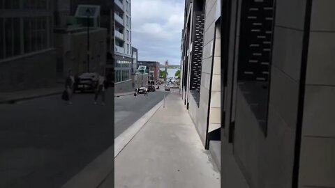 Walking Downtown Halifax NS