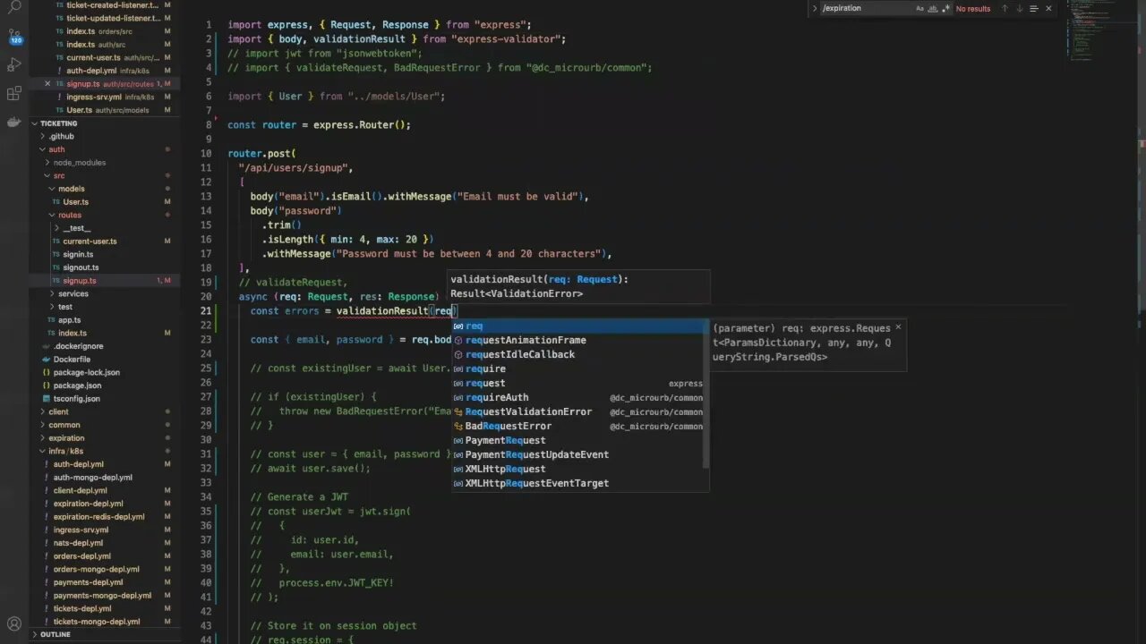 Handling Validation Errors (133)