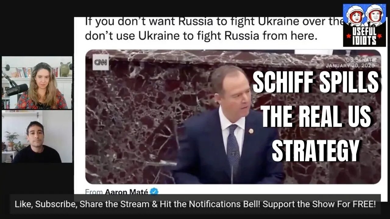 Adam Schiff: We're Using Ukraine to Fight Russia