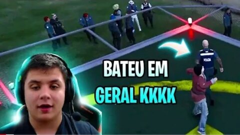 5 MINUTOS DO PAULINHO O LOKO BATENDO EM TODO MUNDO NA DELEGACIA ( GTA RP ) COMPLEXO RP