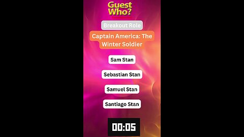 Guest This Actor #235 Like A Quick Quiz? | Captain America: The Winter Soldier