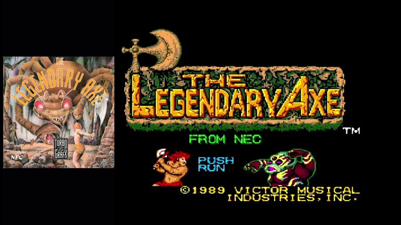 The Legendary Axe (TG-16 - 1989) playthrough