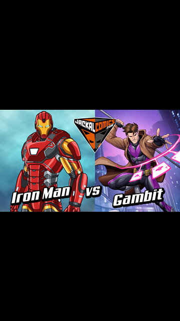IRON MAN Vs. GAMBIT - Comic Book Battles: Who Would Win In A Fight?