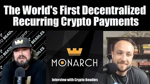 The World's First Decentralized Recurring Cryptocurrency Payments | Interview with CryptoBeadles