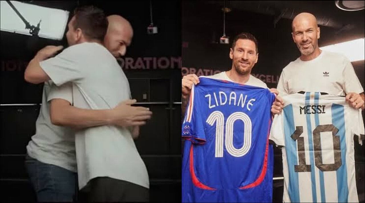 Interview with Zinedine Zidane and Messi