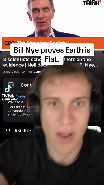 Bill Nye Proves The Earth Is Flat! Everything Is Being Revealed One Truth At A Time