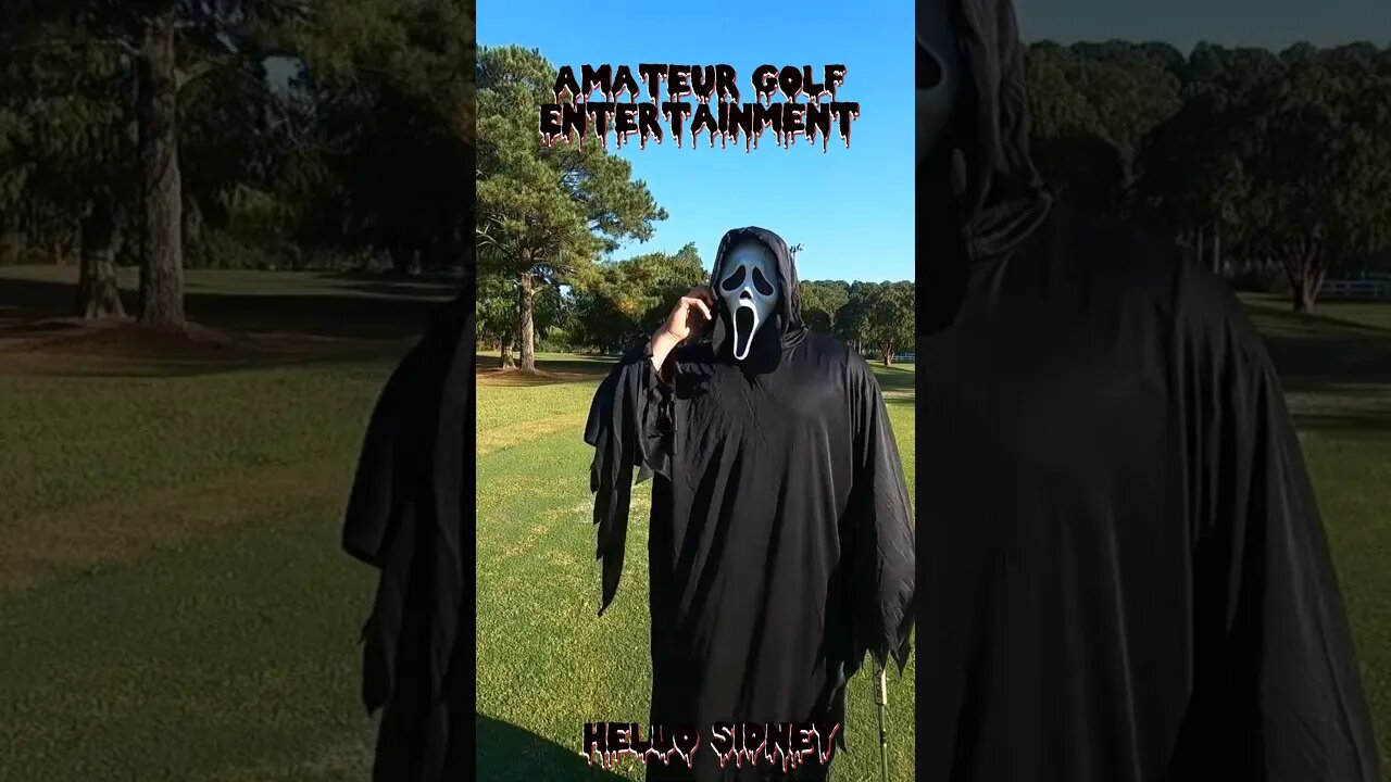 Hello Sidney! #golf #shorts #scream