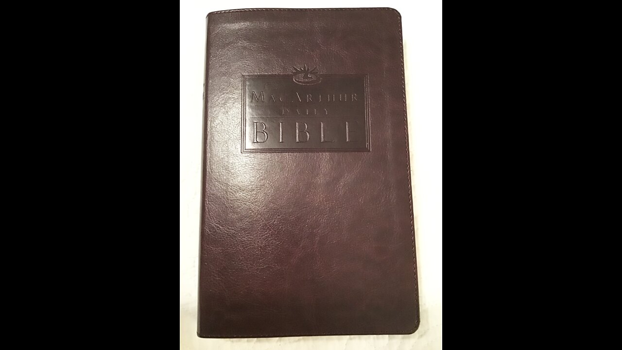 The John MacArthur Daily Bible Read Jan 26